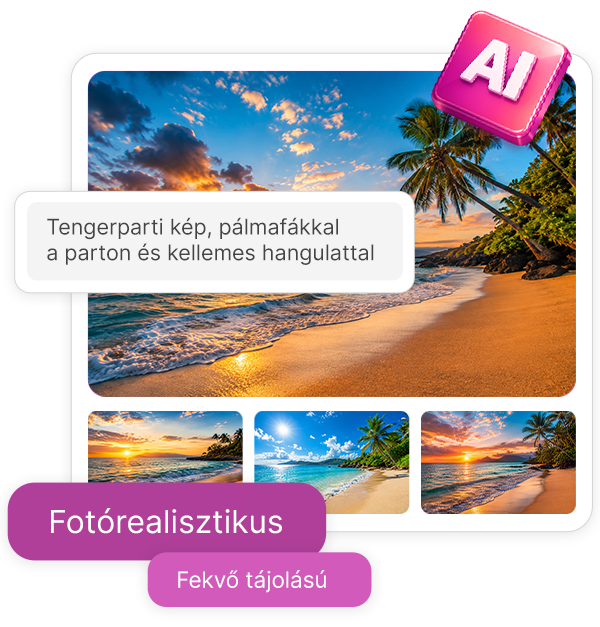 Képgenerálás kampányokhoz felület